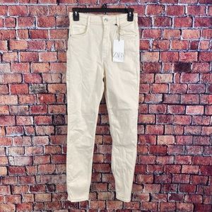 ZARA HIGH-RISE SKINNY SCULPT TRF JEANS